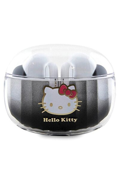 Hello Kitty Căști wireless TWS, Bluetooth 5.3, USB-C, IPX4, Negru