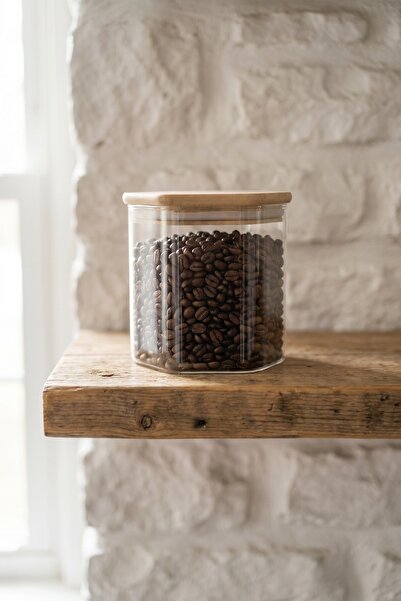 ACAR Purewood Glass Jar - 10 cm