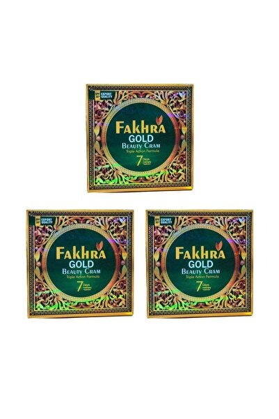 Fakhra Gold Beauty Cream Whitening Cream - Pack of 3