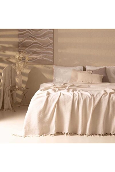 Evidea Soft Opia Çift Kişilik Pike - Ekru - 200x220 cm