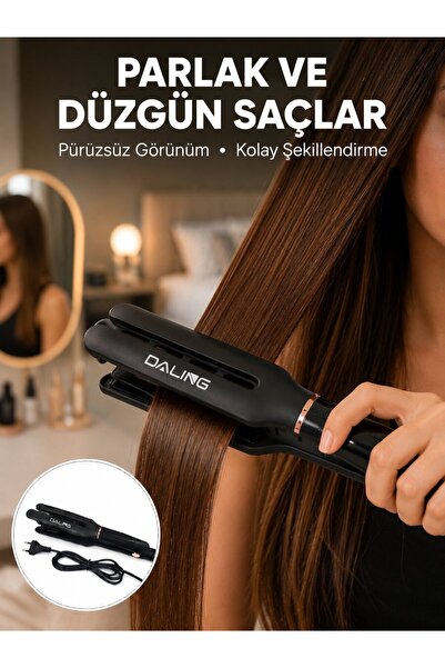 gelalbe Hair Straightener with Ceramic Plates 230C Fast Heating 360 °   Cable...