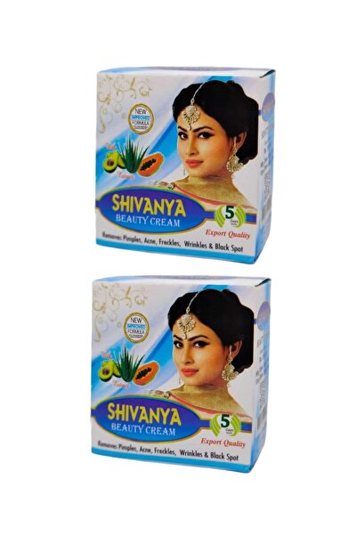 Shivanya Skin Whitening Beauty Cream White - 2x30g