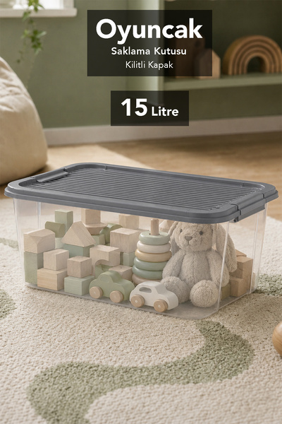 Meleni Baby Toy Organizer Box - Baby and Kids Room Item Storage Organizer wit...