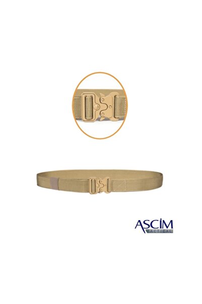 ASCİM Adjustable Tactical Belt – Durable Outdoor & Casual Trouser Belt with P...
