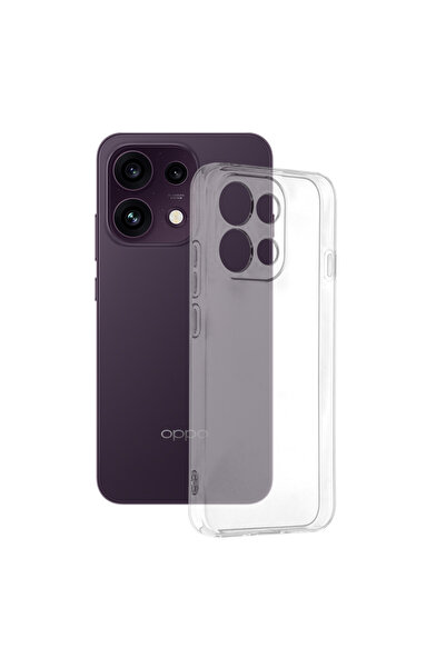 CLICK Husa pentru Oppo Reno16 F/ Oppo Reno16 FS, Clear Silicone, protectie an...