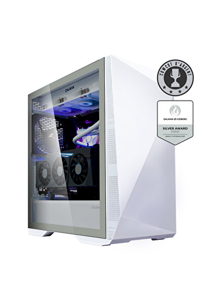 Zalman Carcasa Z9 Iceberg, Zalman, Alb