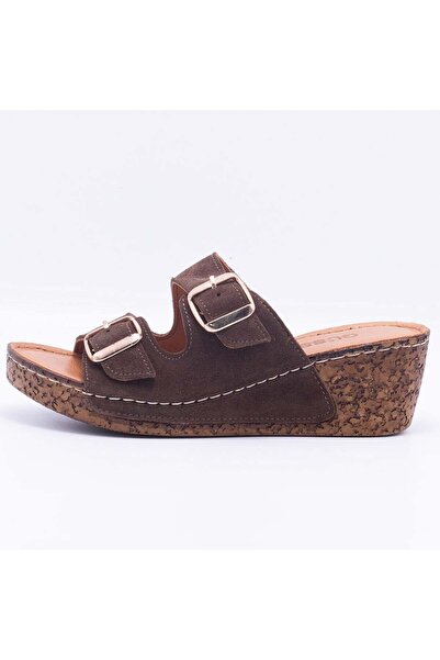 Gusse Ulyana Women's Genuine Suede Leather Slippers 26119