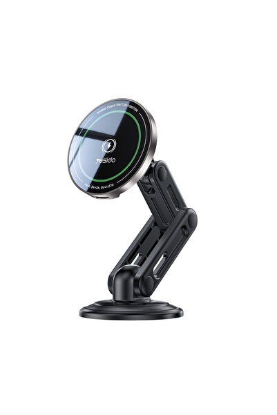 Yesido Suport auto cu încărcare wireless (C317) - pentru bord/ gură de ventil...