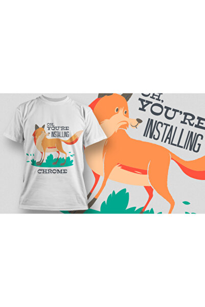 Ingift Unisex 100% βαμβακερό μπλουζάκι με στάμπες από την συλλογή Funny Colle...