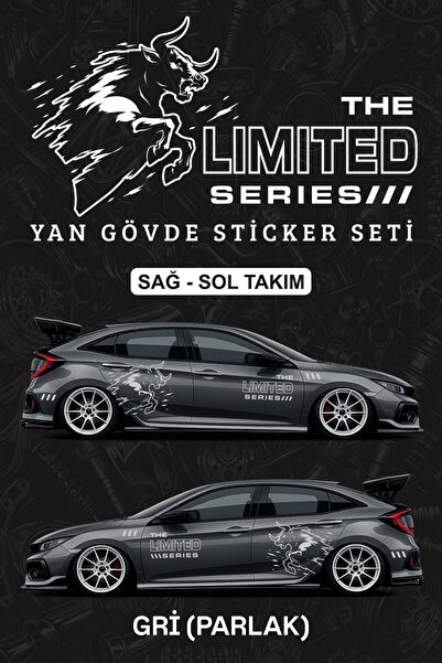 Stikacar THE LIMITED SERIES Yan Gövde Sticker Seti