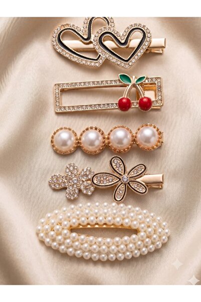 None Lama Pearl & Gold Luxury Buckle Set