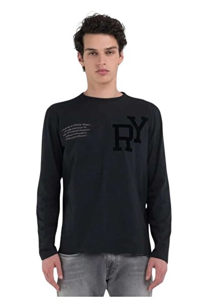 Replay Μακρυμάνικη Μπλούζα M6942.000.2660.099 - Black - l