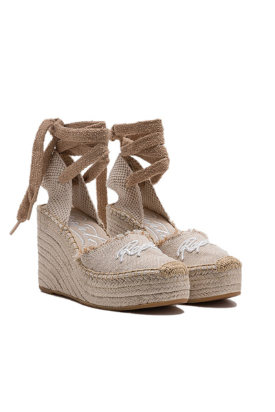 Replay Jess Playa Πλατφόρμες GWP4G.000.C0043T.0002 – Beige - 39