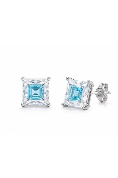 neslyaccessories Ice Blue Prenses Küpe