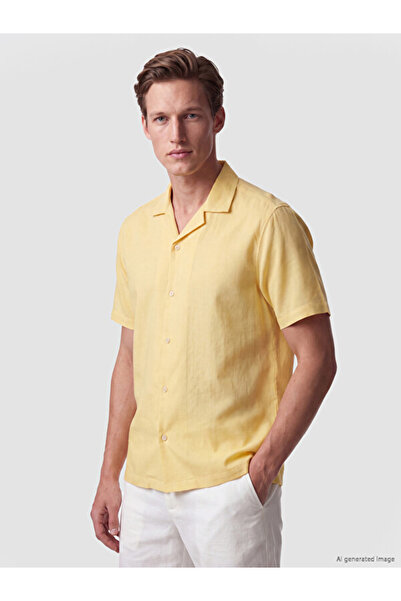 LC Waikiki I Cuba Roba Collar Men's Textured Shirt from Freezen Store