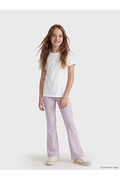 LC Waikiki I Beli Kordonlu Girl's Flared Leggings from Freezen Store