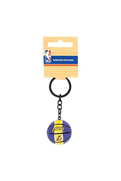 NBA ΤΡΙΣΔΙΑΣΤΑΤΗ ΜΠΑΛΑ (558-50512) 558-51512-ΛΟΣ ΑΝΤΖΕΛΕΣ ΛΕΪΚΕΡΣ Μωβ ONE
