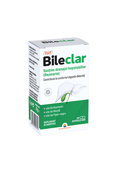 SUN WAVE PHARMA Bileclar 30cps moi