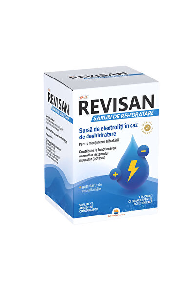 SUN WAVE PHARMA Revisan Saruri de Rehidratare 7 plicuri