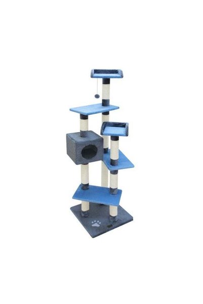 FAUNA MATEUS Cat Pole Blue/Beige
