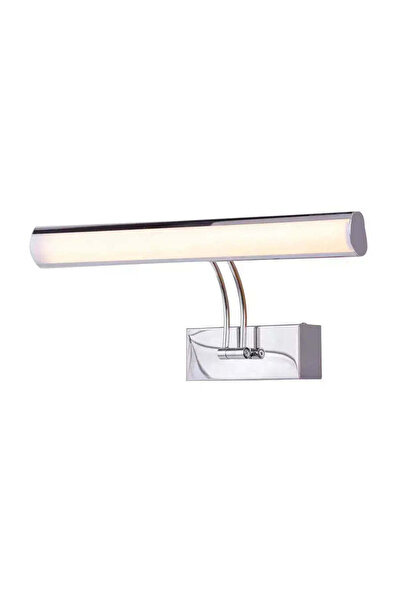 iTin Ginna Φωτιστικό Τοίχου LED Μπάνιου, 12W, Ασημί