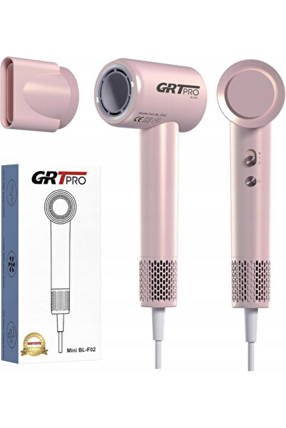 GRT Uscător de păr profesional de 2200W cu difuzor magnetic și control al tem...