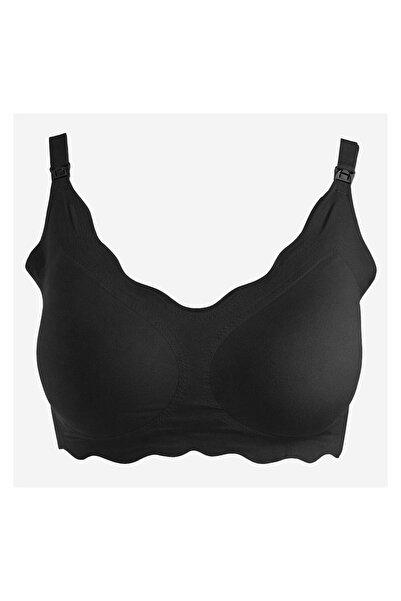 OEM Sutien maternitate și alăptare, model seamless, alăptare, negru – confort...