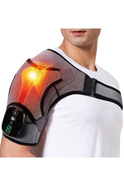 Generic Shoulder Wrap with Massage, Shoulder Heating Pad for Rotator Cuff Fro...