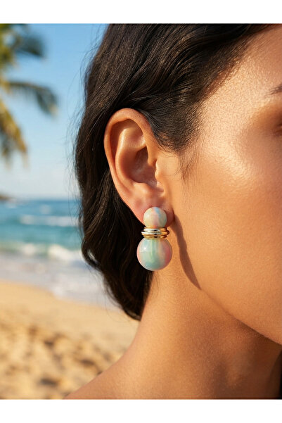618 CONCEPT Aurora Pearl Double-Sided Earrings