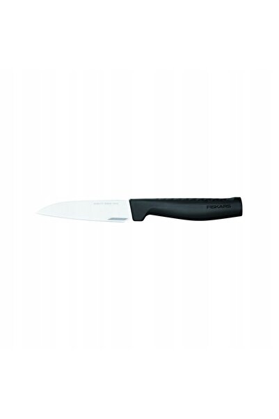 FiSKARS Cuțit de bucătărie negru cu lamă ascuțită de 11 cm
