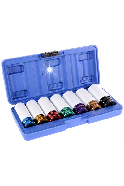 BJC Benzi adezive pentru jante din aliaj, set de 7 piese, 17 - 27 mm
