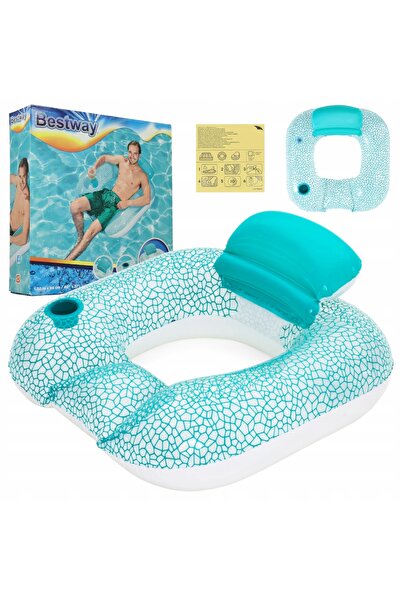 BESTWAY KUAFÖR & GÜZELLİK SALONU Fotel gonflabil pentru piscină, saltea cu sp...