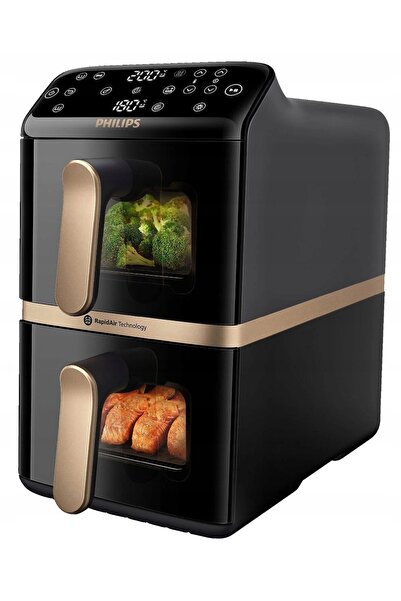 Philips Friteuză cu aer cald cu două coșuri Ovi Airfryer 10l NA462/70