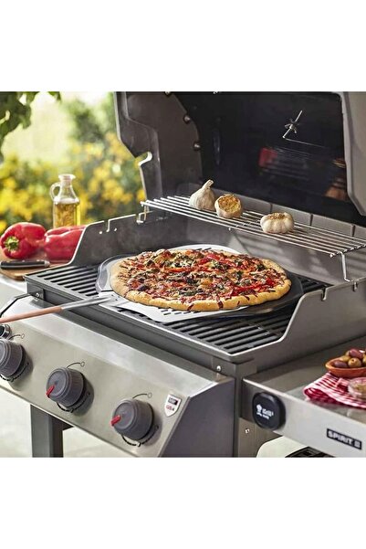 NO BRAND Lopată pentru pizza și pâine, cu mâner de 89 cm și perforații