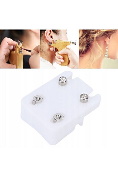 NO BRAND Pistol de piercing pentru ureche, inel de piercing, aparat de perforat
