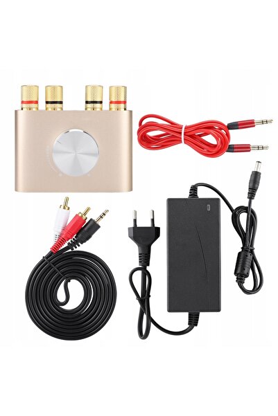 NO BRAND Amplificator mini hifi bluetooth 100W aux usb bt4.0