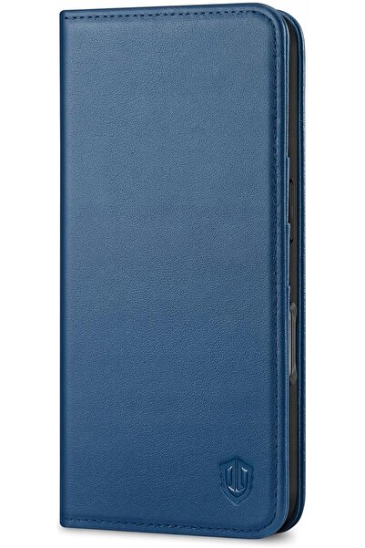NO BRAND Husă Shieldon din piele naturală pentru iPhone 17 cu clapetă portofe...