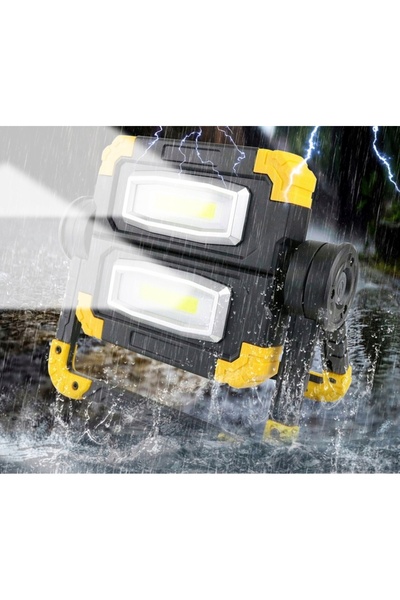 NO BRAND Lampă LED Halogen, Proiector de Lucru Reîncărcabil