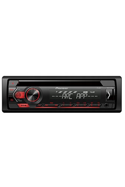 NO BRAND Pioneer Deh-S121Ub Radio auto MP3 CD Aux USB MP3 cu telecomandă Roșu