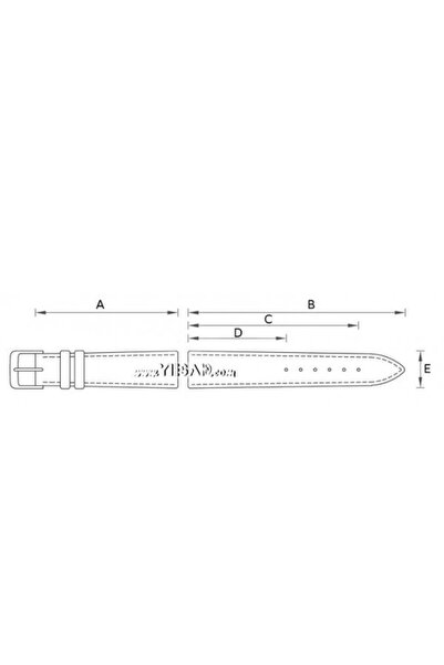 NO BRAND Curea de ceas - Vector Smart Vctr-22-22Nb Albastru 22mm