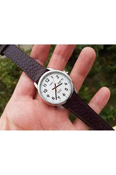NO BRAND Ceas bărbătesc Timex Easy Reader T20041 Indiglo + Cutie - ca un cadou