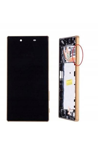 NO BRAND ECRAN NOU ORIGINAL + RAMĂ FRONTALĂ SONY Z5 PREMIUM DUAL E6833 AURIU