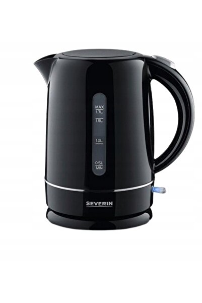 NO BRAND Fierbător electric 1,7L 2200W Negru Design elegant și simplu Severin