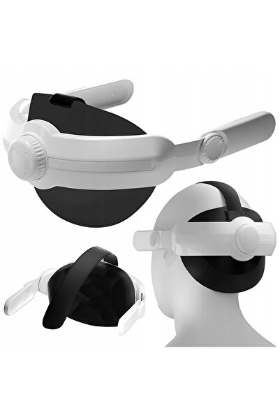 NO BRAND Curea de confort reglabilă pentru VR META QUEST 3 + Husă pentru față