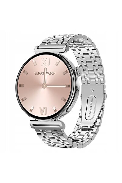 NO BRAND Smartwatch jg smart jgr-ja02 ceas inteligent de damă meniu ECG argintiu