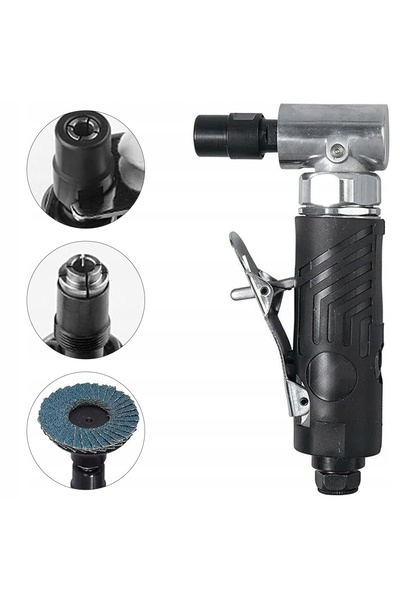 NO BRAND Polizor unghiular pneumatic cu disc de 50mm, reglabil, ușor