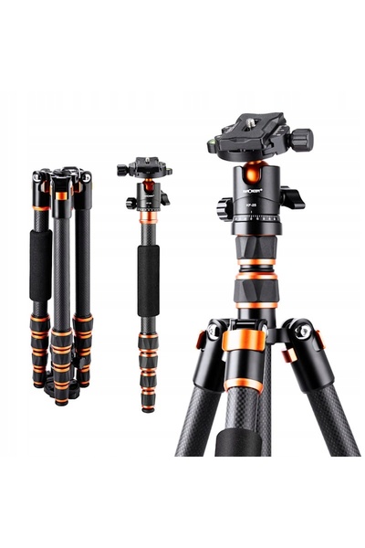NO BRAND K&F Concept Kf09.077V3 Trepied foto ușor și stabil pentru fotografie...