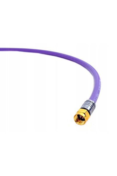 NO BRAND MELODIKA MDF20 PURPLE RAIN Cablu antenă cu conectori tip F OFC 99.99...