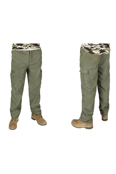 NO BRAND Pantaloni bărbați cargo militari de trekking cu 6 buzunare nh72-1 L