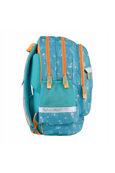 NO BRAND Rucsac școlar Paso cu multiple compartimente, Albastru Frozen, 19 L